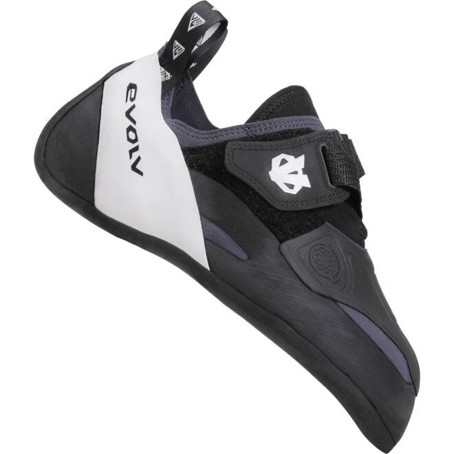 Evolv 2026 V6 Black Cat/White climbing shoes
