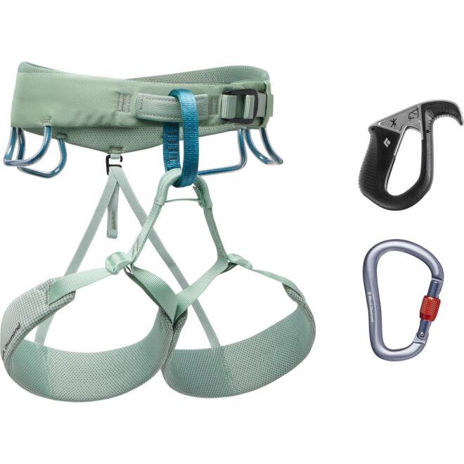 BD Black Diamond W Momentum Harness Pilot Package kit de escalada mujer