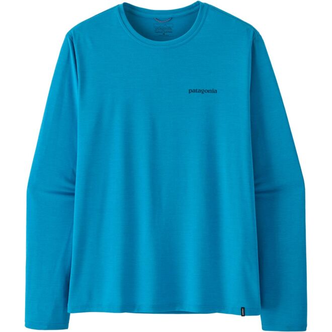 Patagonia M's L/S Cap Cool Daily Shirt - Boardshort Logo camiseta técnica de manga larga hombre