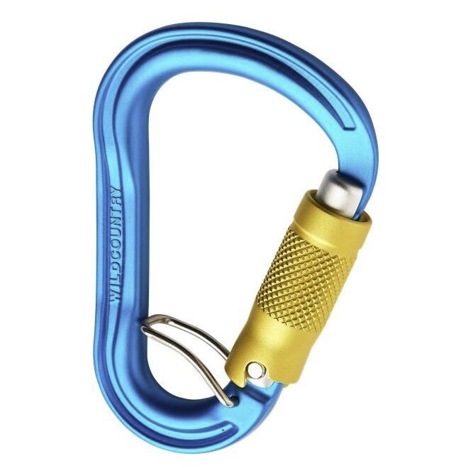 Petzl GriGri belayer and climbing carabiner