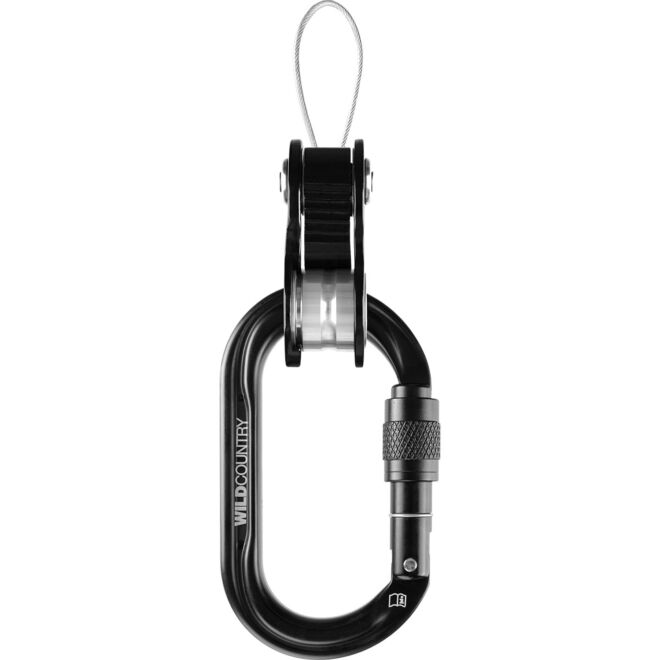 Wild Country Wild Oval Screwgate oval screwgate climbing carabiner