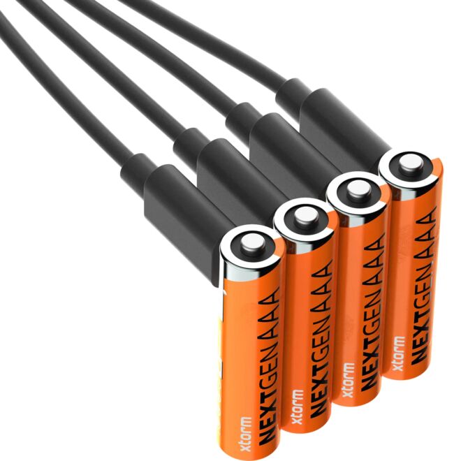 Xtorm Rechargeable AAA Batteries USB-C pilas recargables paquete de 4