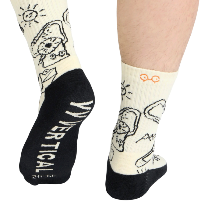 YY Vertical Climber Doodle Socks calcetines