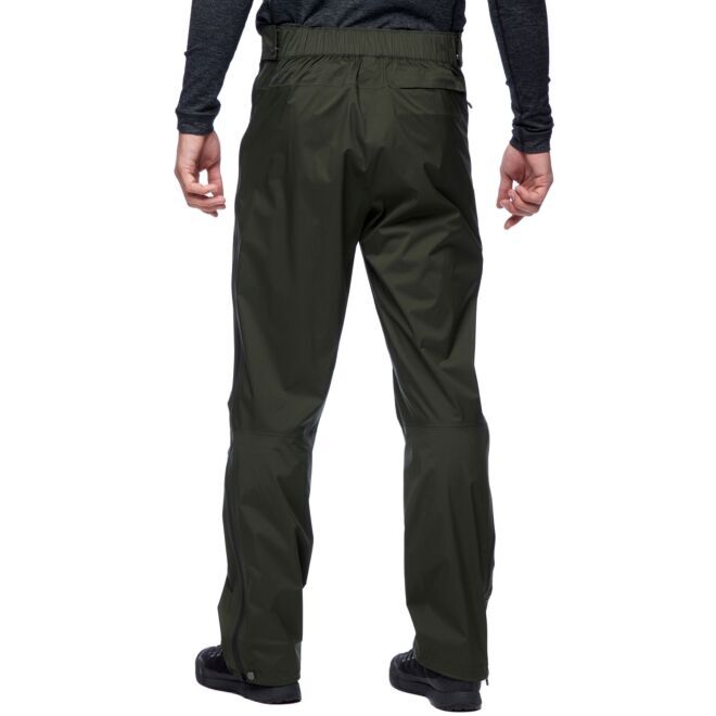 BD Black Diamond StormLine Stretch Full Zip Rain Pants pantalones hombre