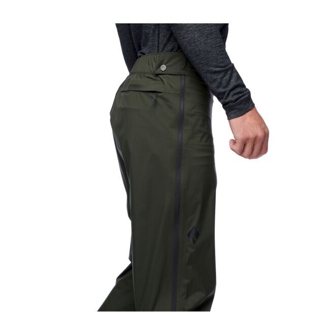 BD Black Diamond StormLine Stretch Full Zip Rain Pants pantalones hombre