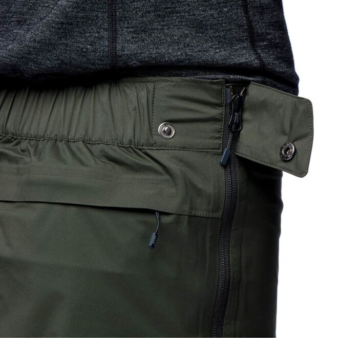 BD Black Diamond StormLine Stretch Full Zip Rain Pants pantalones hombre