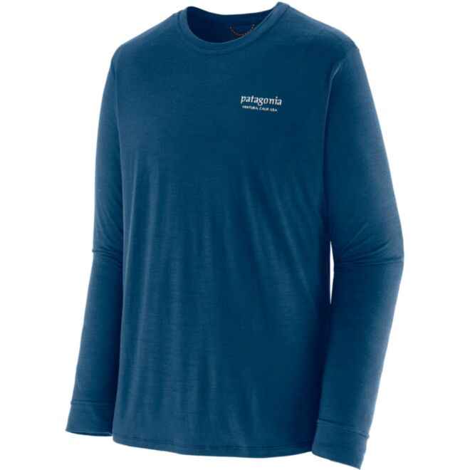 Patagonia M's L/S Cap Cool Merino Blend Graphic Shirt camiseta técnica de manga larga hombre