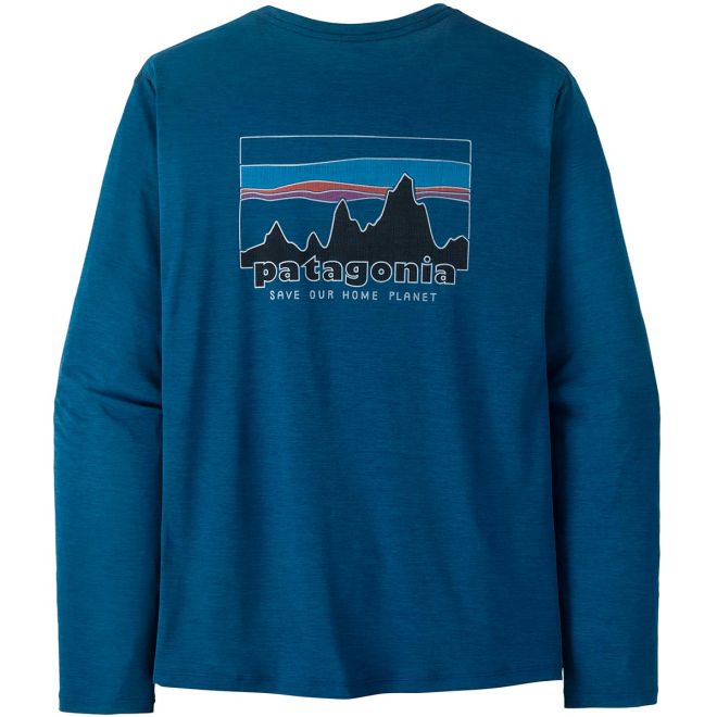 Patagonia M's L/S Cap Cool Daily Shirt - '73 Skyline camisa de manga larga hombre