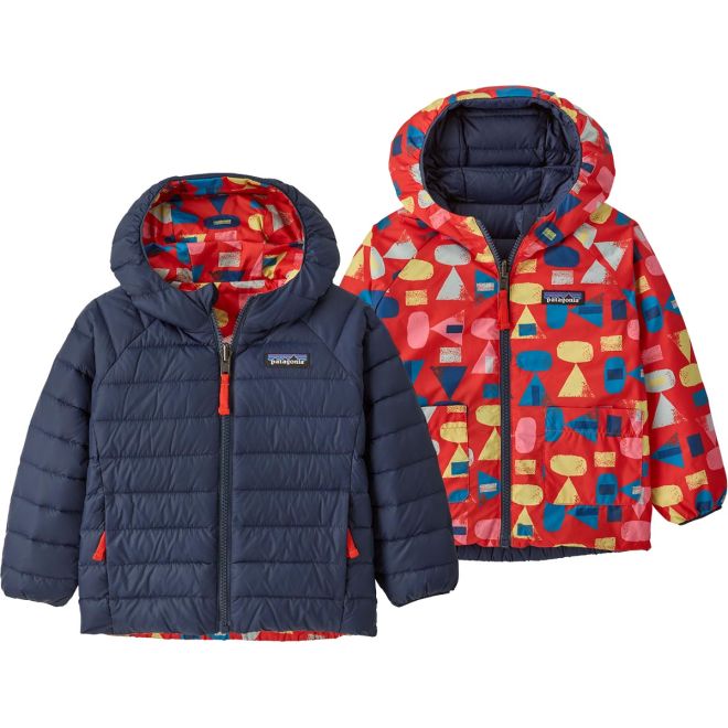 Patagonia Baby Reversible Down Sweater Hoody chaqueta niño