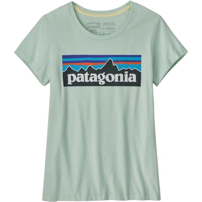 Patagonia camiseta para niños P-6 Logo de algodón orgánico regenerativo certificado