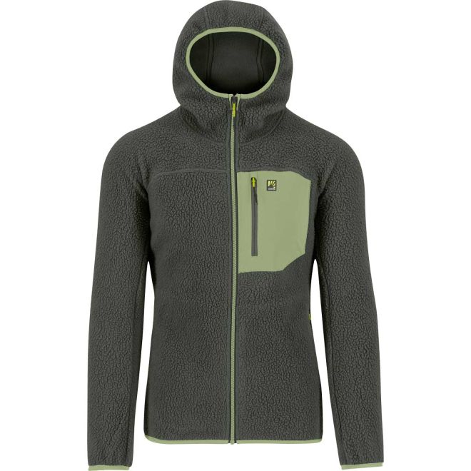Karpos Moiazza Retrò Hoodie Fleece pile capucha hombre