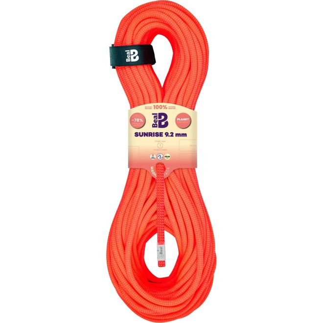 Beal Sunrise 9.2 mm Unicore Dry Cover cuerda de escalada