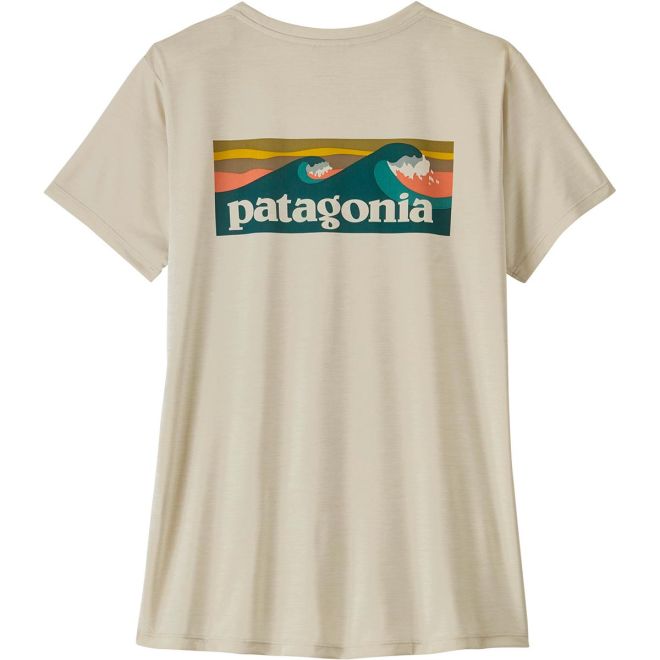 Patagonia W's Cap Cool Daily Shirt - Boardshort Logo camiseta mujer
