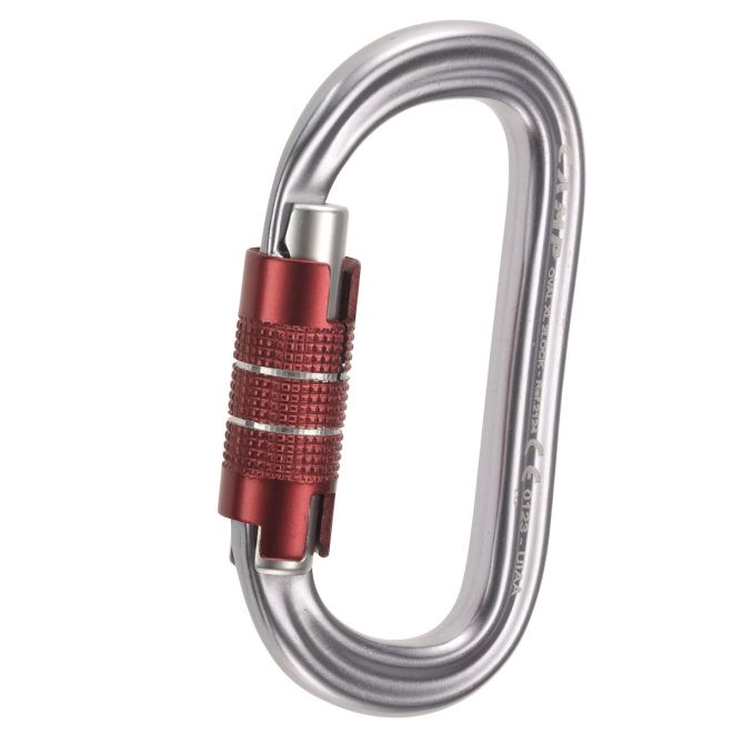 CAMP Oval XL 2Lock mosquetón de doble movimiento escalada