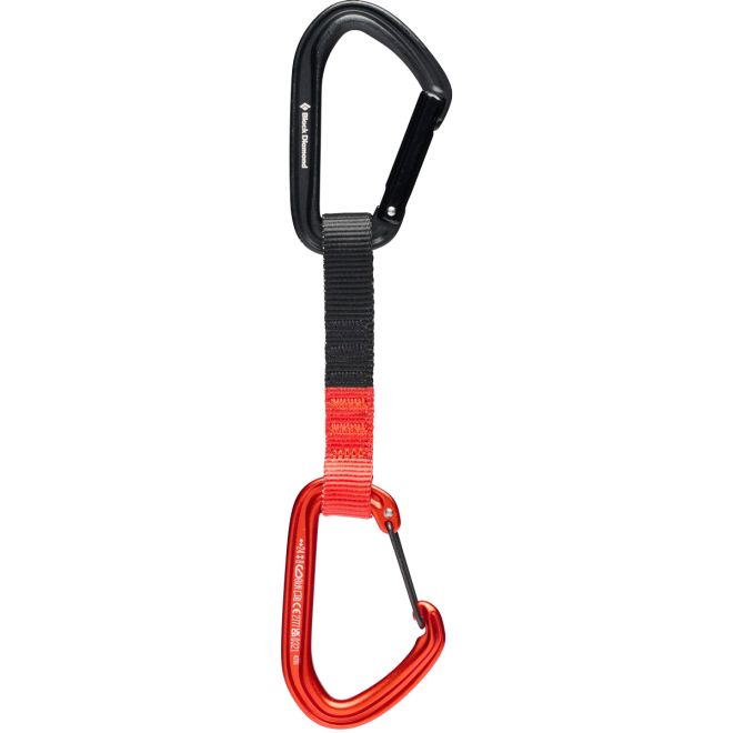 Black Diamond Hotforge Hybrid Quickdraw mosquetón de escalada