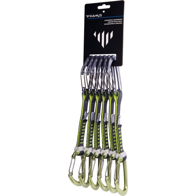 CAMP Set 6 Orbit Wire Express KS 6 pack de cintas de escalada