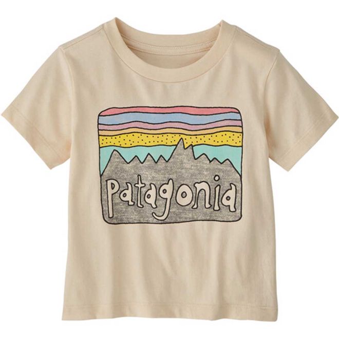 Patagonia Baby Fitz Roy Skies camisetas niño