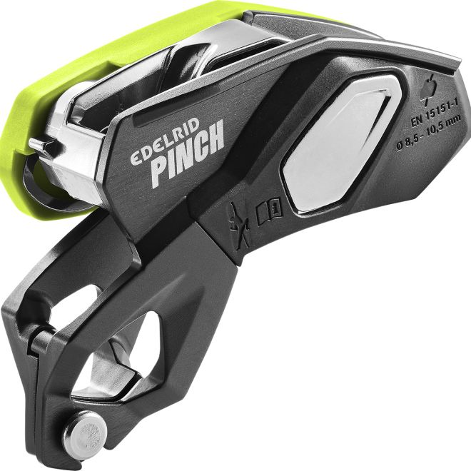 Edelrid Pinch dispositivo de aseguramiento de escalada con freno asistido