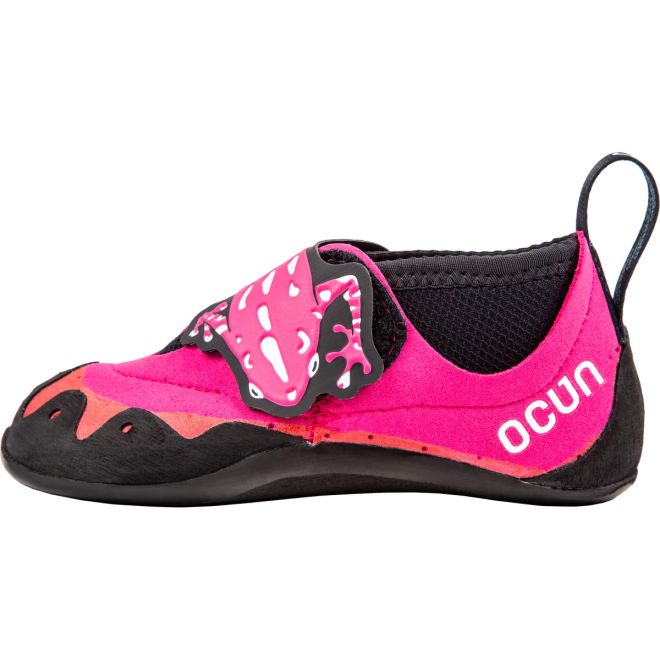 Ocun Ribbit Pink/Black children's climbing shoes