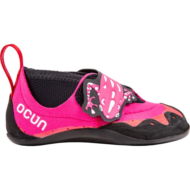 Ocun Ribbit Pink/Black children's climbing shoes