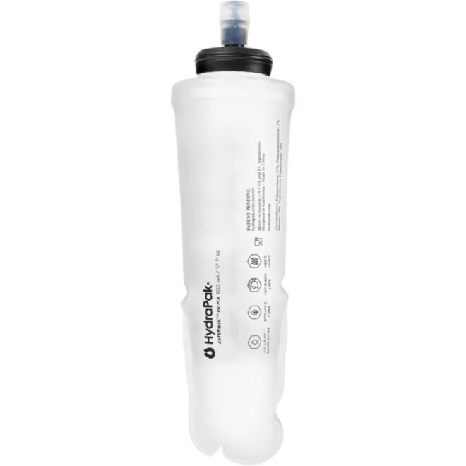 NNormal Water Flask 500ml Transparent botella plegable